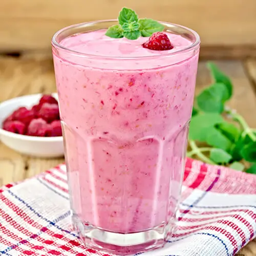 Vitamina de Frutas Vermelhas